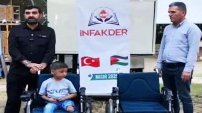 Şanlıurfa'daki dernekten Gazzeli mazlumlara yardım