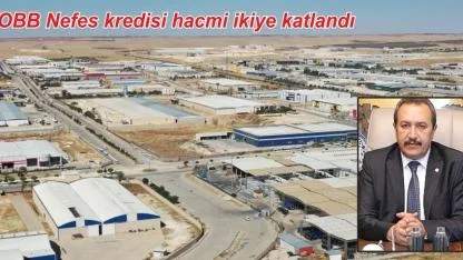 Şanlıurfalı KOBİ’lere dev destek