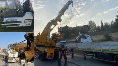 Şanlıurfalı TIR sürücüsü Hatay’da ölümden döndü