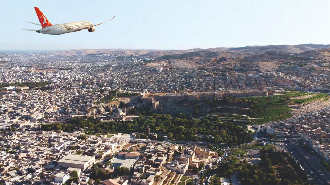 Şanlıurfalılara ucuz uçak bileti müjdesi