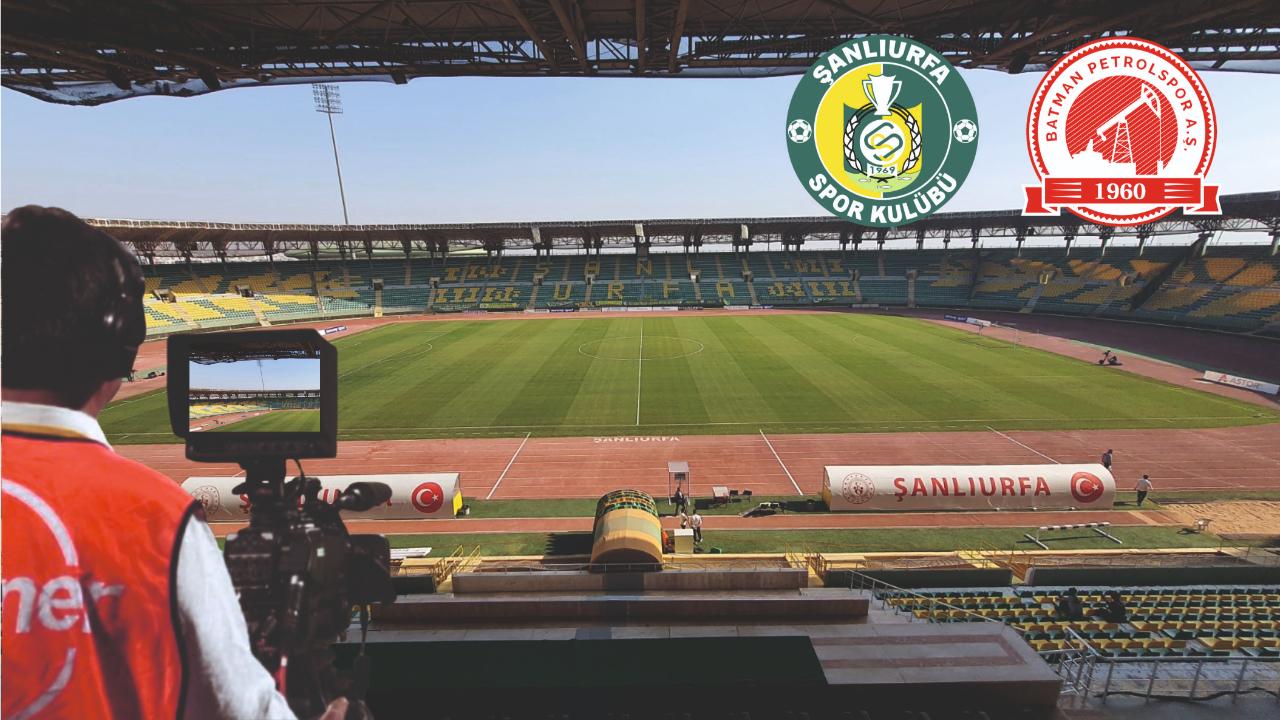Şanlıurfaspor - Batman maçının kanalı belli oldu