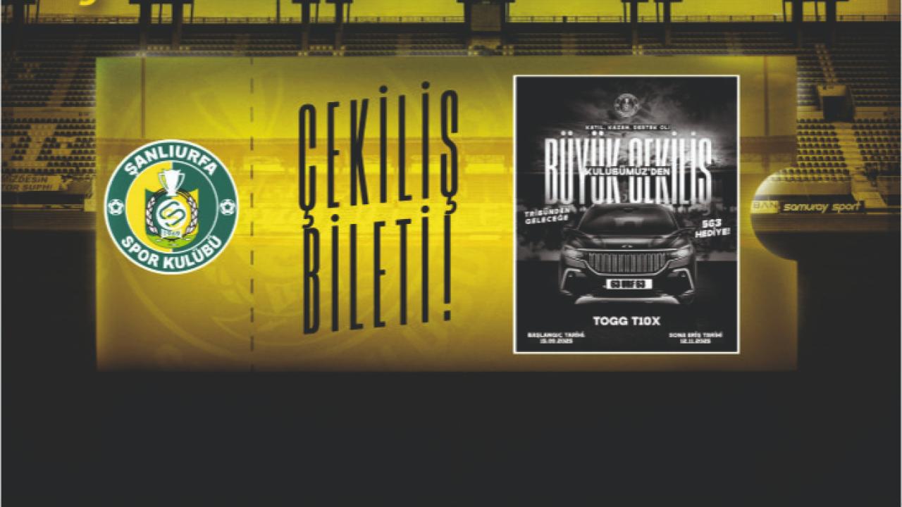 Şanliurfaspor&#039;da piyangoyla ilgili yeni gelişme