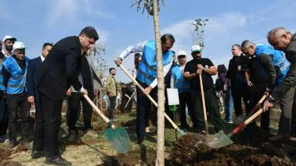 Siverek’te fidanlar geleceğe nefes olacak