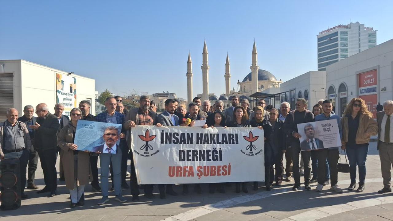 Tahir Elçi, Şanlıurfa&#039;da da anıldı