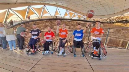 Basketbol Turnuvası öncesi takım kaptanları, Göbeklitepe’de buluştu