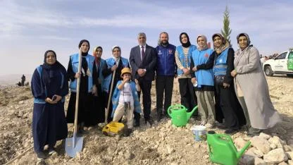 Tolan: Bir fidan dikmek, geleceğe bırakılan en güzel miras