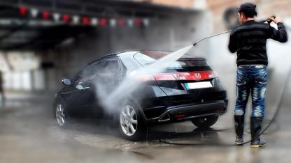 Toz bulutu Oto Yıkamacılara yaradı