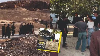 TRT'nin yeni dizisi Şanlıurfa'da 'Motor' dedi