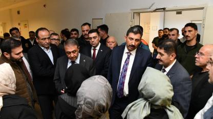 Vali Şıldak'tan geçmiş olsun ziyareti