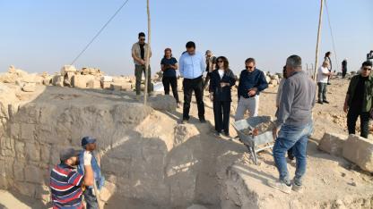 Vali Şıldak'tan Harran temasları (VİDEO)