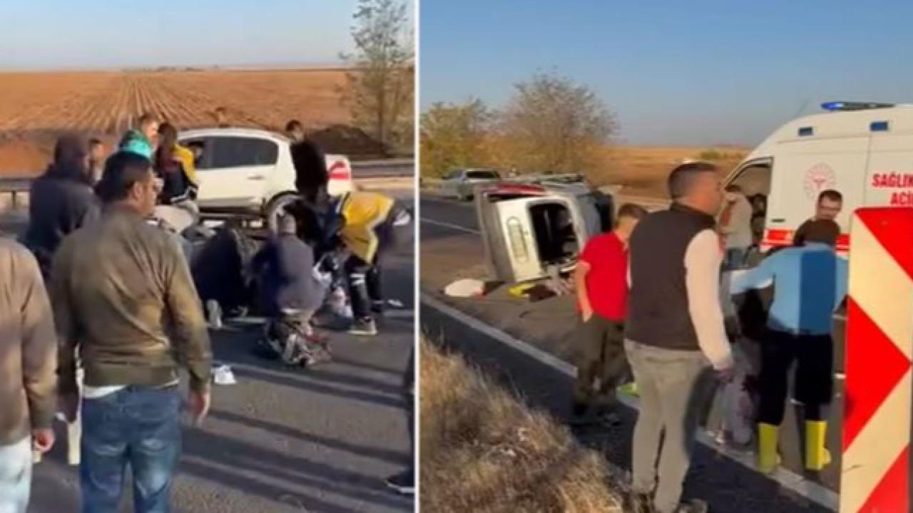 Viranşehir–Şanlıurfa yolunda kaza: 1’i ağır 4 yaralı