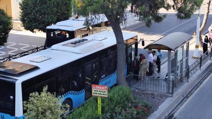 Yeni otobüs hattında seferler başladı