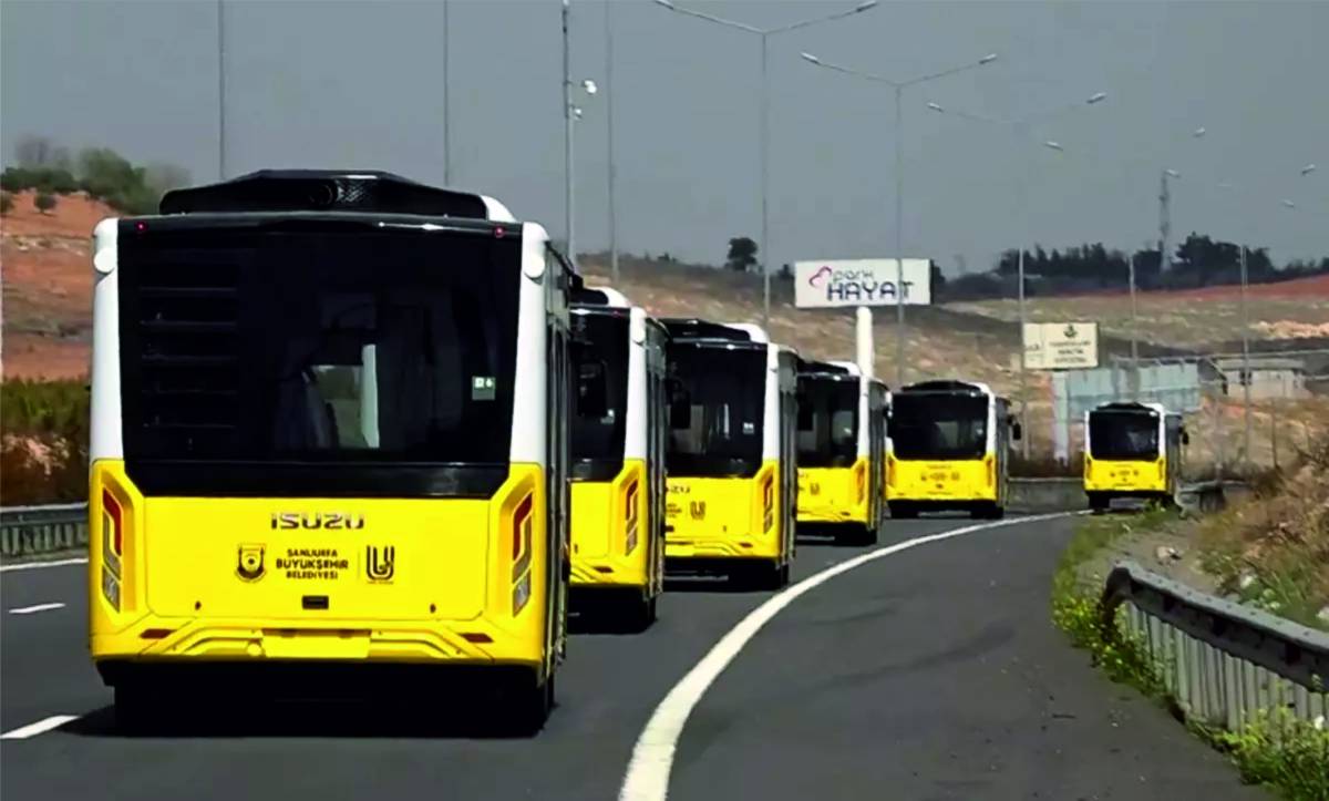 Büyükşehir'in yeni otobüsleri seferlere başladı