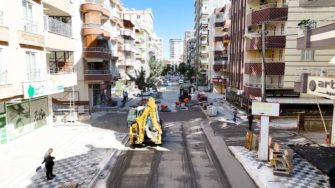 Çankayamahallesi’nde ikinci prestij sokak tamamlandı