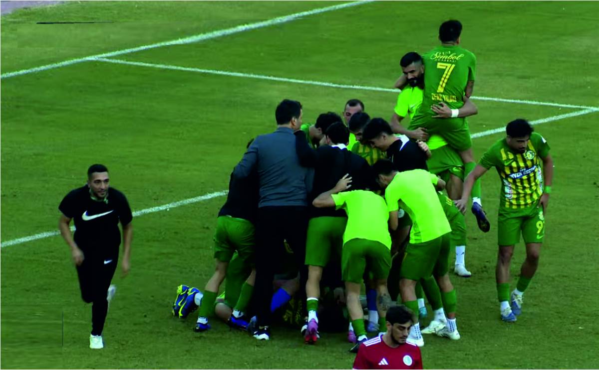 Cihat Hoca'dan gol sonrası büyük sevinç