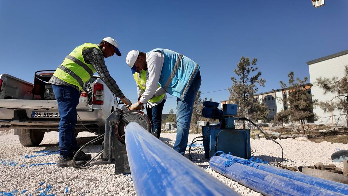 Şanlıurfa'da içme suyu altyapısı güçleniyor