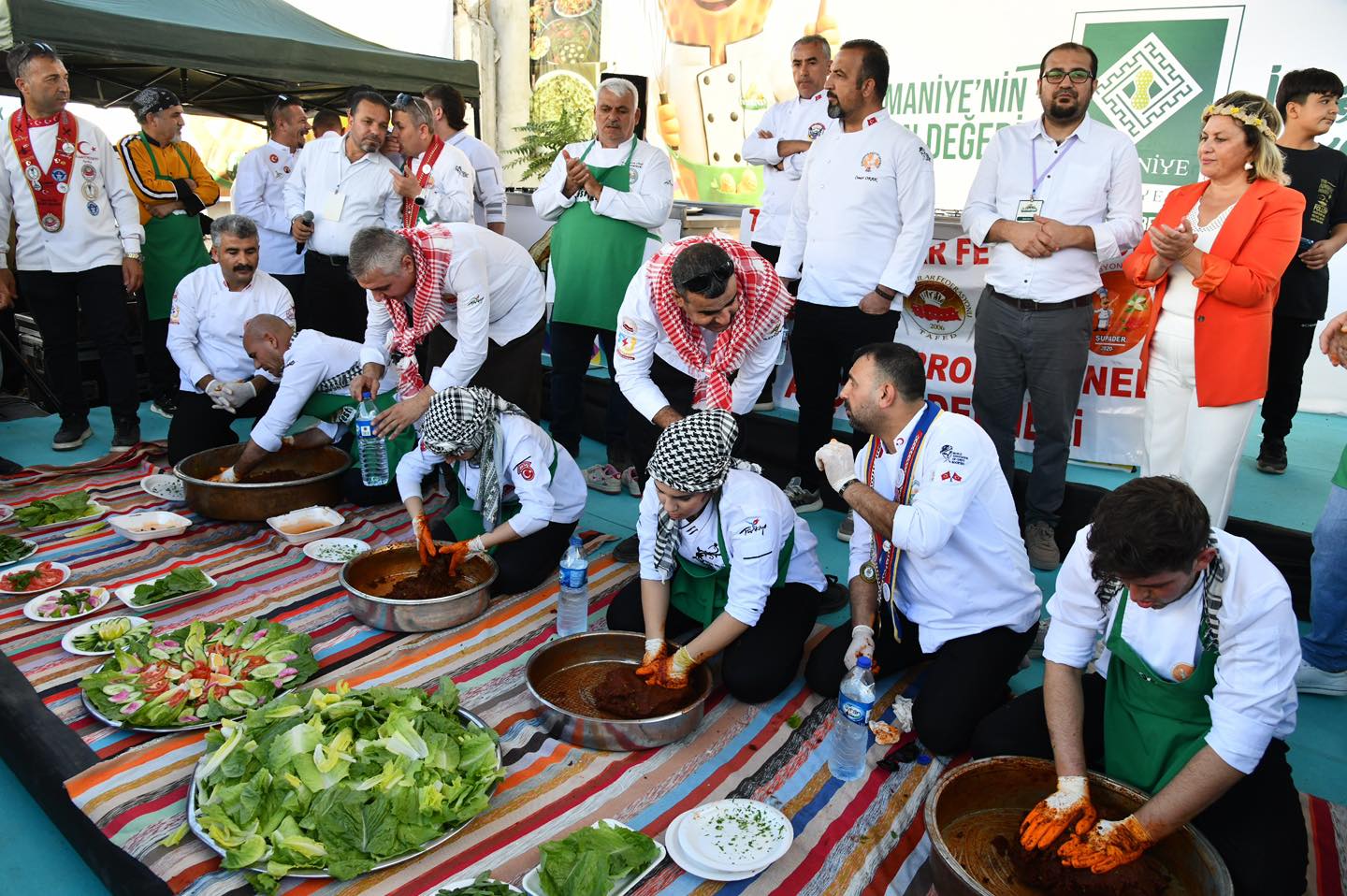 Şanlıurfalı aşçılar, Osmaniye’deki festivale damga vurdu