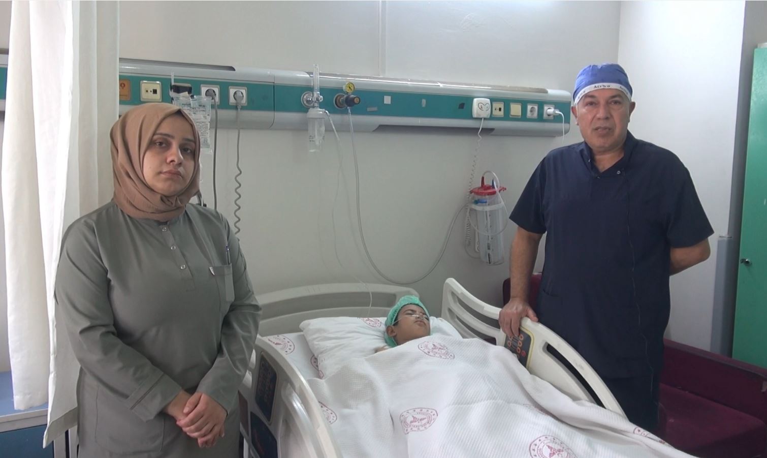 Akciğer kisti patlayan 7 yaşındaki çocuk Şanlıurfa’da kurtarıldı