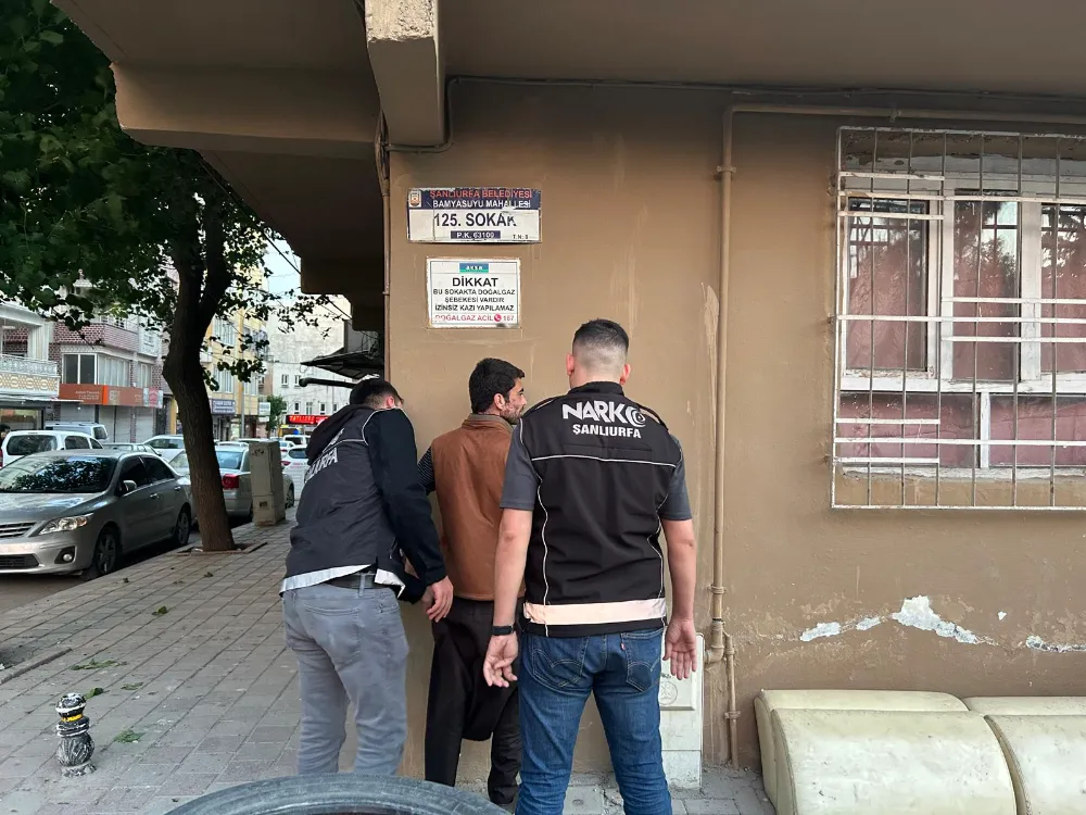 Urfa polisi uyuşturucu denetimlerine hız kesmeden devam ediyor