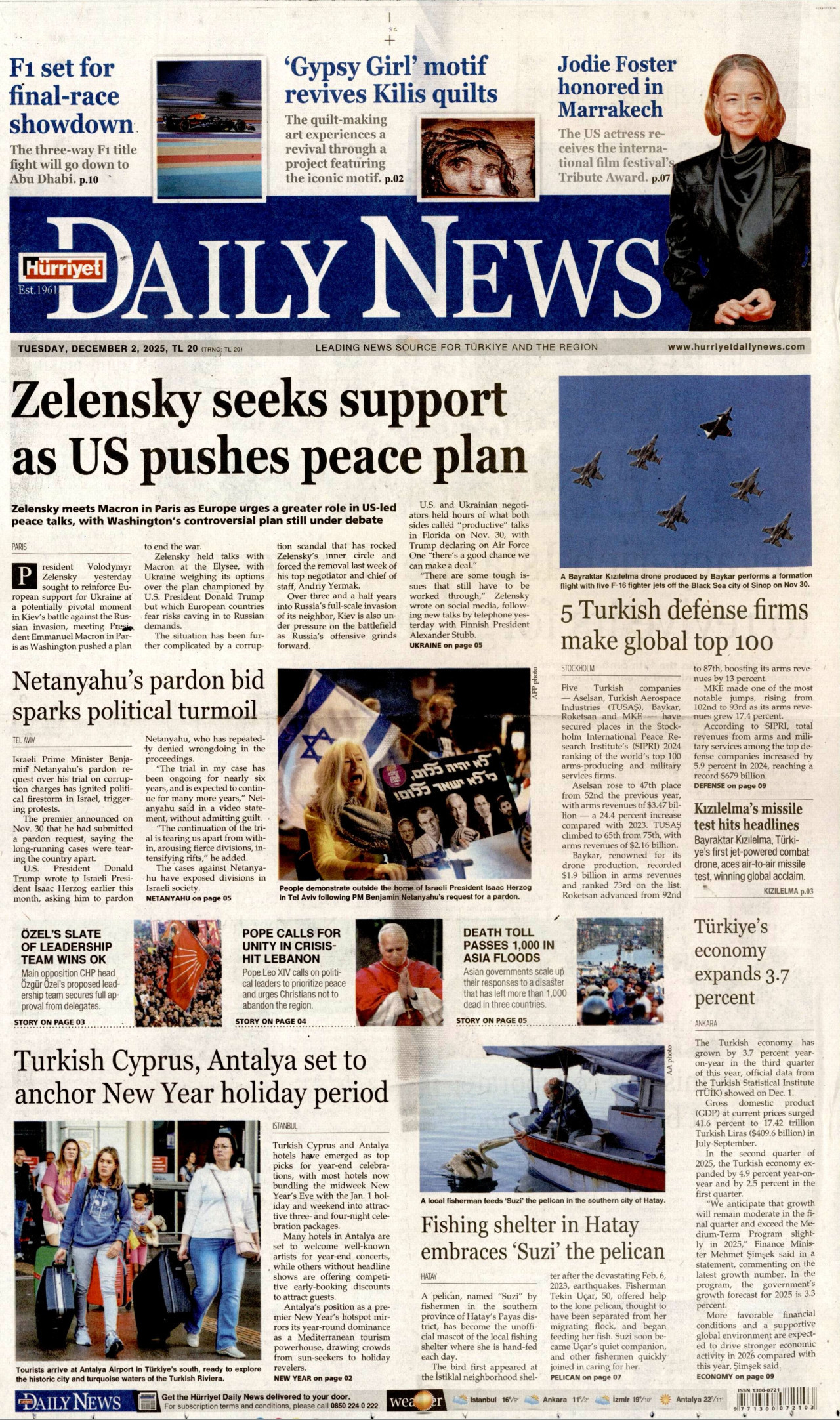 Hürri̇yet Dai̇ly News