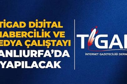 120’nin üzerinde gazeteci Şanlıurfa'da bir araya geliyor