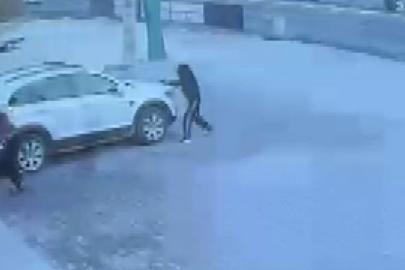 Aynı gün iki iş yerine silahlı saldırı kamerada