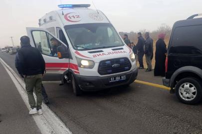 Birecik'te trafik kazası: 1 yaralı
