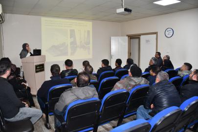 Gıda üretimi yapan esnaflara hijyen semineri