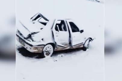 Hilvan’da kar nedeniyle trafik kazası: 3 yaralı