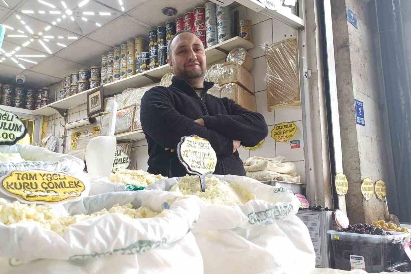 Kaliteli peynir kokusundan anlaşılır