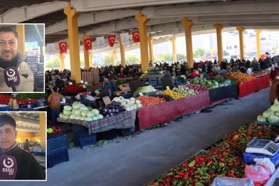 Karaköprü’de pazar esnafı fiyatları yorumladı