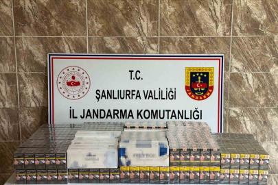 Şanlıurfa’da 7 bin 958 paket kaçak sigara ele geçirildi