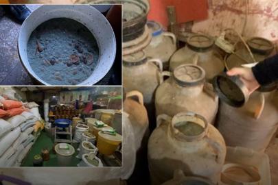 Şanlıurfa’da bakkalda yapılan denetimlerde şoke eden görüntüler