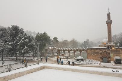 Şanlıurfa'nın kar hasreti bitti