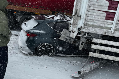 Şanlıurfa'da karda kazalar ardı ardına geldi