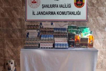 Şanlıurfa’da tütün ve alkol kaçakçılarına operasyon
