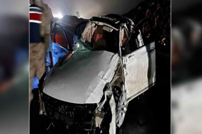 Takla atan otomobil hurdaya döndü: 1 ölü, 1 yaralı