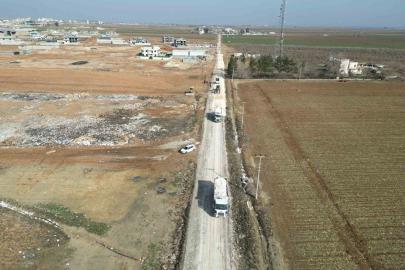 Harran Ovası’nda yol çilesi tarihe karışıyor