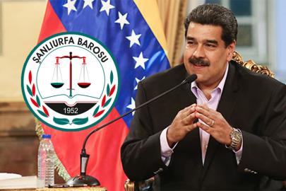 Şanlıurfa Barosu’ndan Venezuela açıklaması