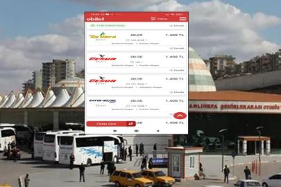 Şanlıurfa’da otobüs biletlerine zam