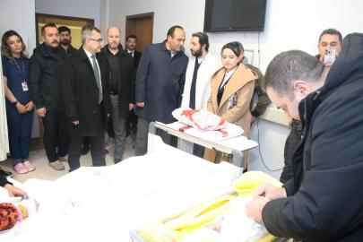 Şanlıurfa'da yılın ilk bebeği 'Reyyan' bebek