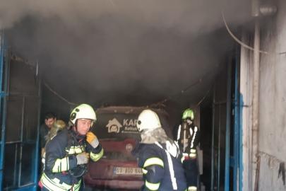 Sobaya dökülen maddenin parlaması sonucu bir çocuk yaralandı