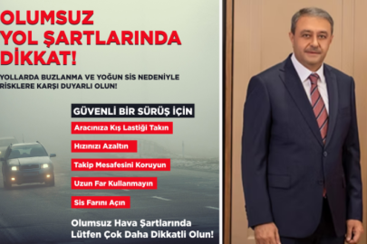 Vali Hasan Şıldak’tan Kar Yağışı Uyarısı