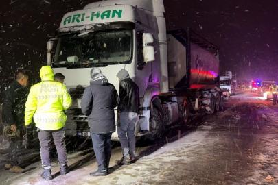 Yolda kalanların imdadına polis ve Jandarma yetişti