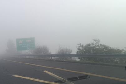 Şanlıurfa-Gaziantep yolunda yoğun sis etkili oldu