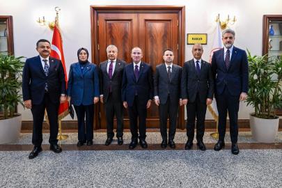 Şanlıurfa vekillerinden Adalet Bakanı’na ziyaret