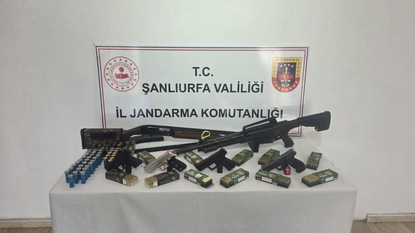 Şanlıurfa’da silah operasyonu