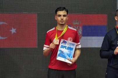 Şanlıurfalı sporcu Balkon üçüncüsü oldu