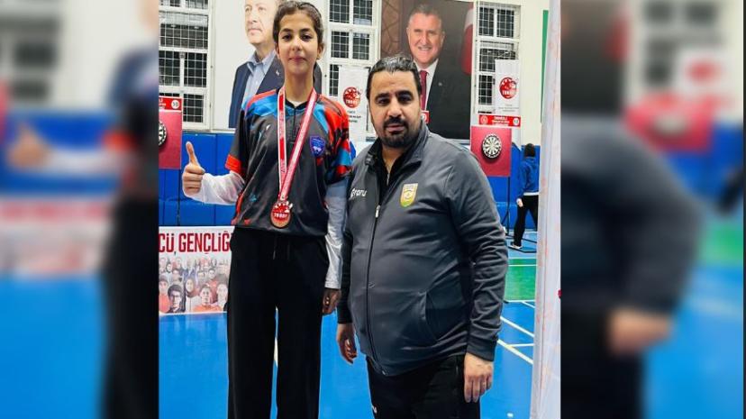 Şanlıurfalı sporcu Dart’ta büyük derece elde etti
