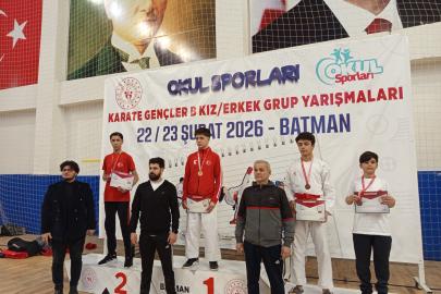 Şanlıurfalı sporcular madalyalarla döndü